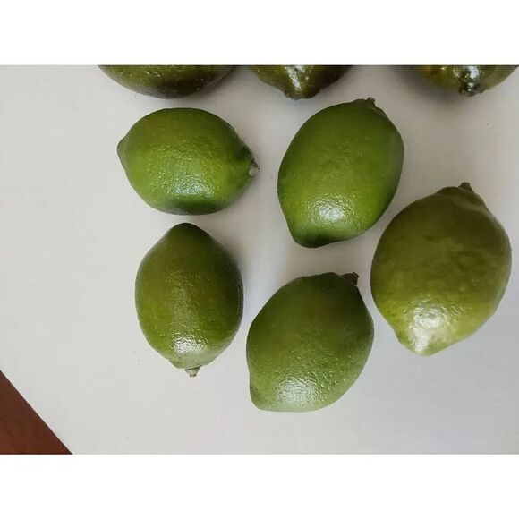 Faux Limes Lot of 13 Artificial Fruit Two sizes - Picture 2 of 4